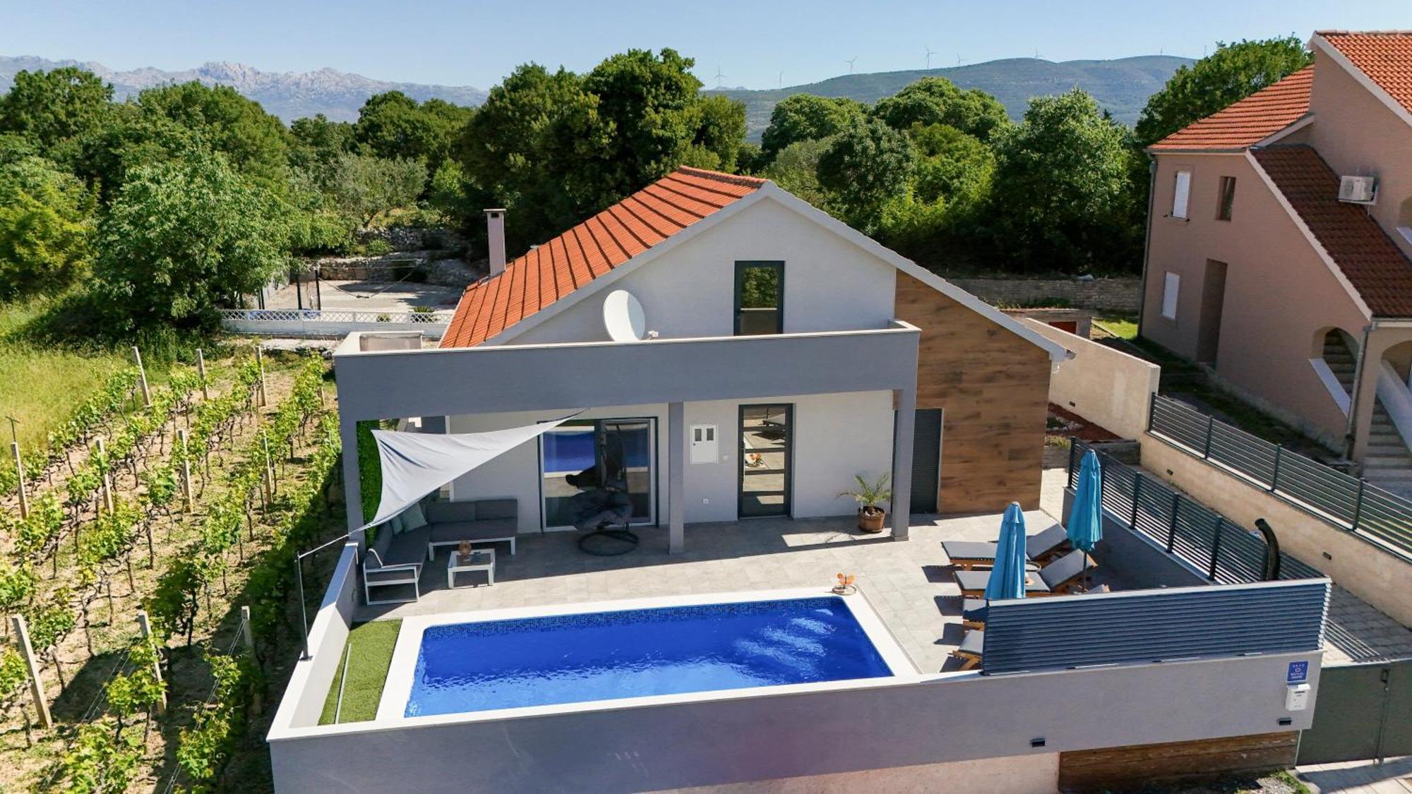 Luxurious Villa Natali Pridraga Eksteriør bilde